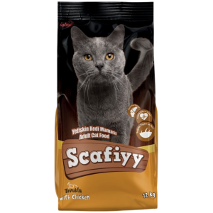 Scafiyy Tavuklu Yetişkin Kedi Maması - 15 kg