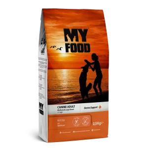 My Food Somonlu Orta&Büyük Irk Yetişkin Köpek Maması - 2.5 kg