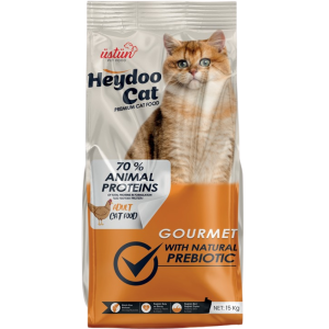 Heydoo Tavuklu Yetişkin Kedi Maması - 15 kg